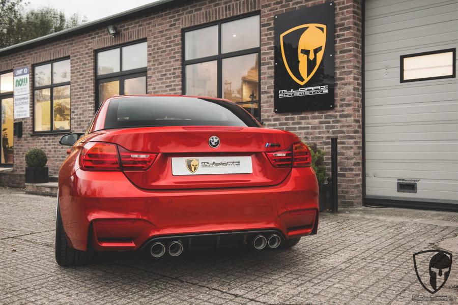  BMW M4 Coupe Akrapovic Evolution Line Install 2014 года  (фото 4 из 18)